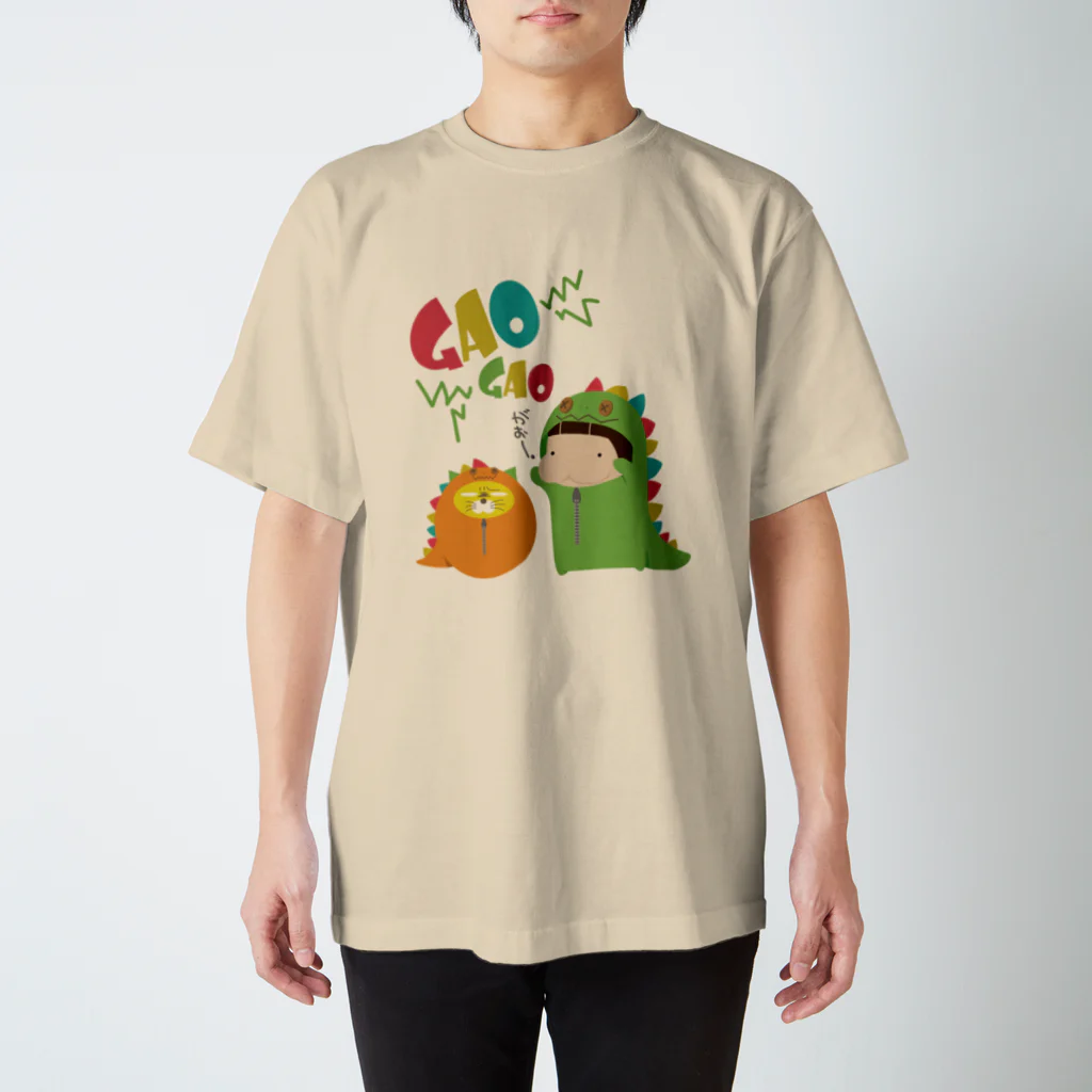 mo=kaのGAOGAO かみしともやし スタンダードTシャツ