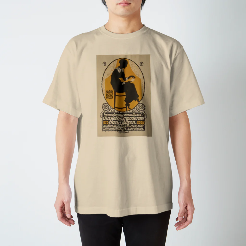 YS VINTAGE WORKSのスイス・バーゼル 1914年 バーゼル商業博物館 スタンダードTシャツ