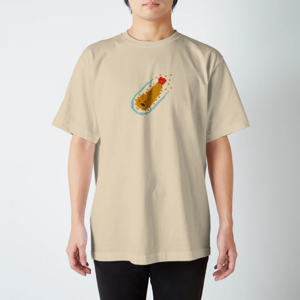 あまね屋のそらとぶエビフライくん Regular Fit T-Shirt