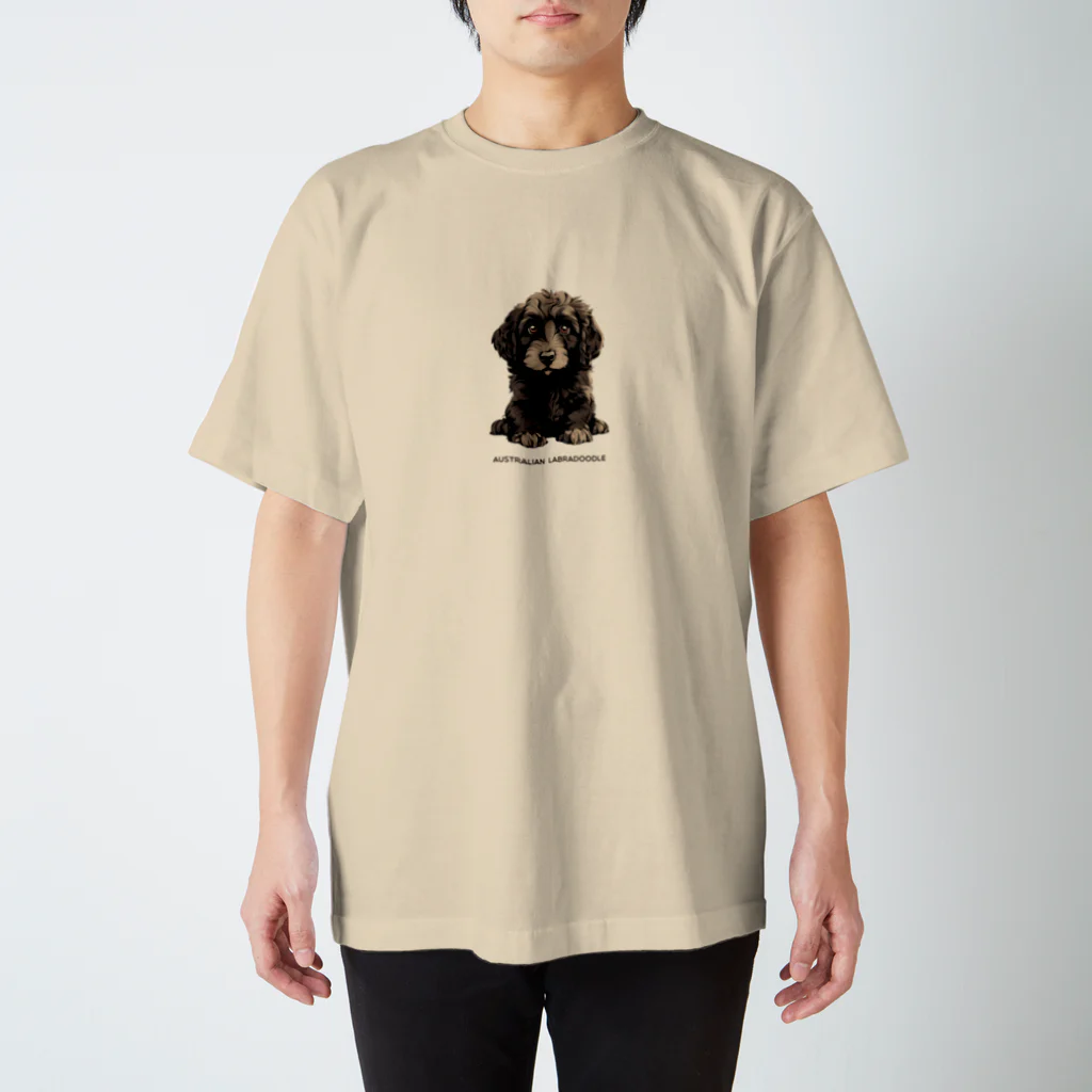 DOG  LOVERSのラブラドゥードル  パピー スタンダードTシャツ