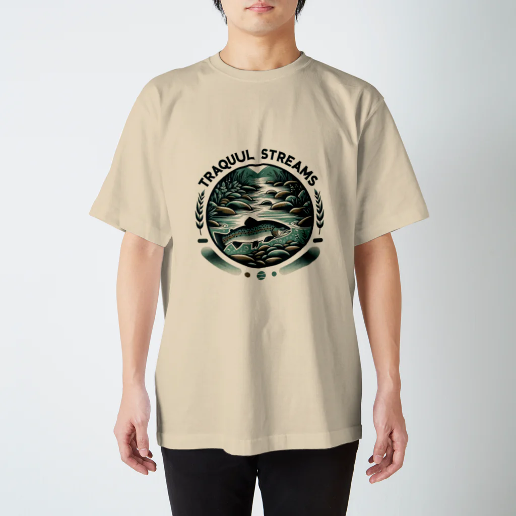 グロードのトラウトと渓流 Regular Fit T-Shirt