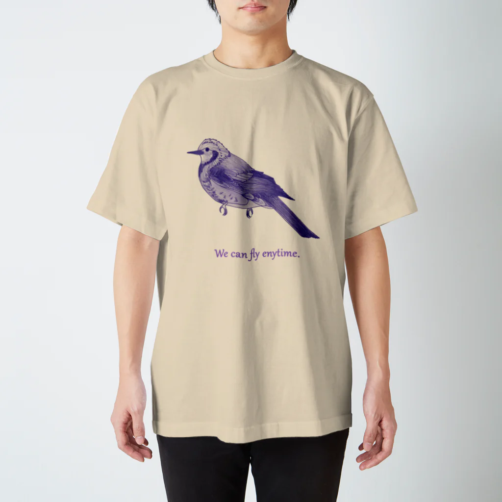 ponsukeのbird Regular Fit T-Shirt