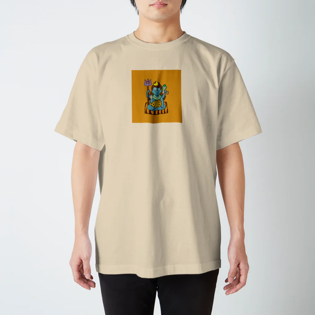 emit+のシヴァ神(オレンジ) Regular Fit T-Shirt