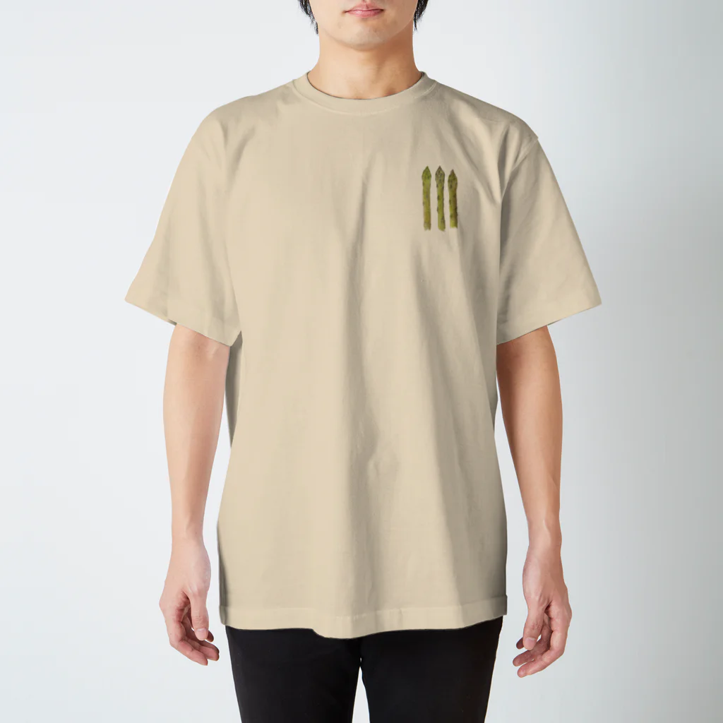 CHABIEのひょっこりアスパラ Regular Fit T-Shirt