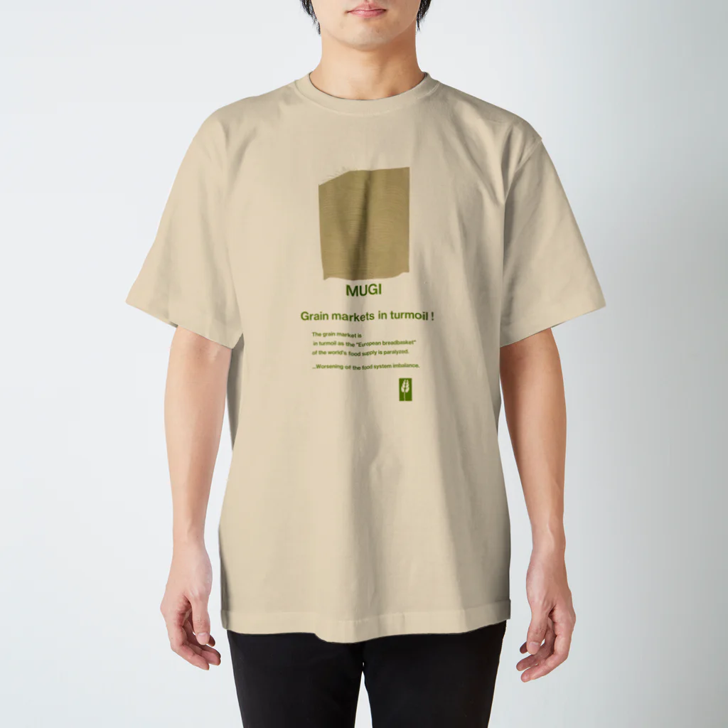 KIKUUUDESIGNのMUGI-1 Regular Fit T-Shirt