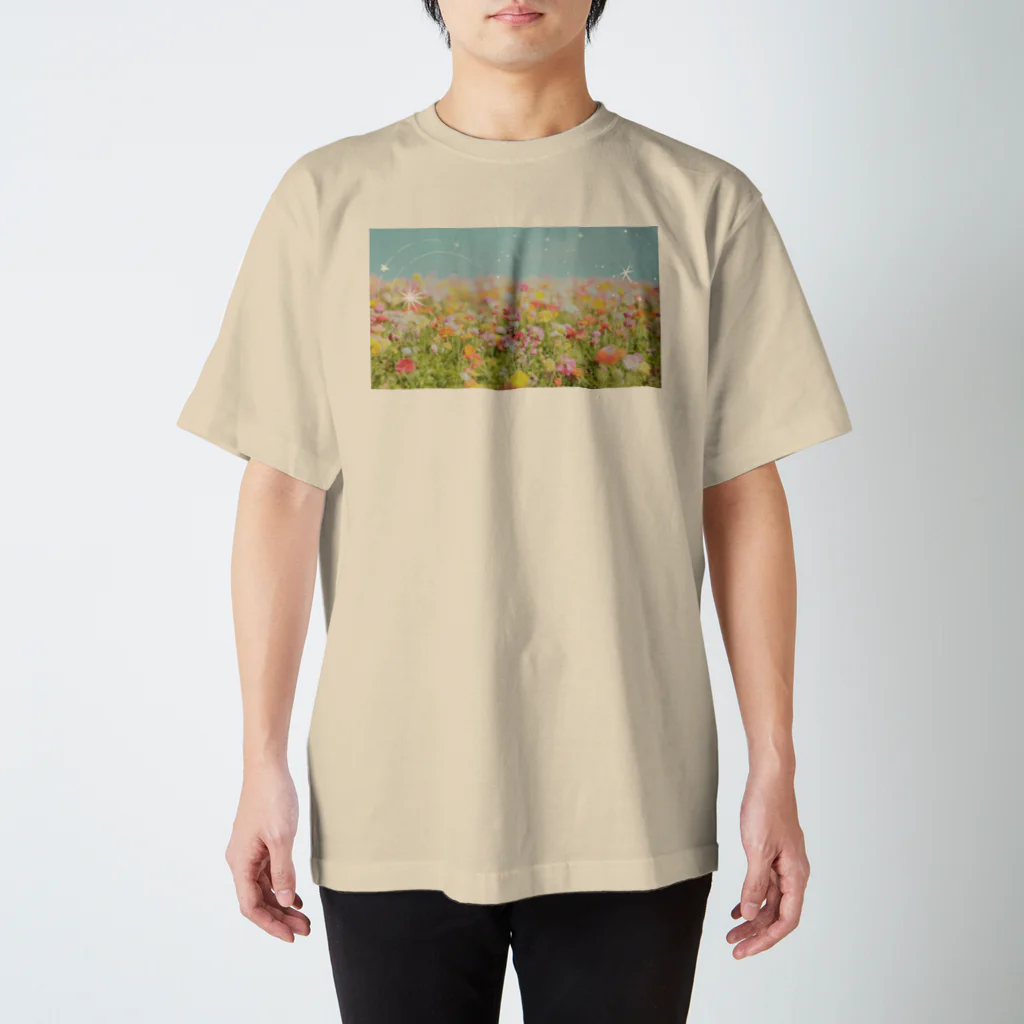 ame。の花ばたけ Regular Fit T-Shirt