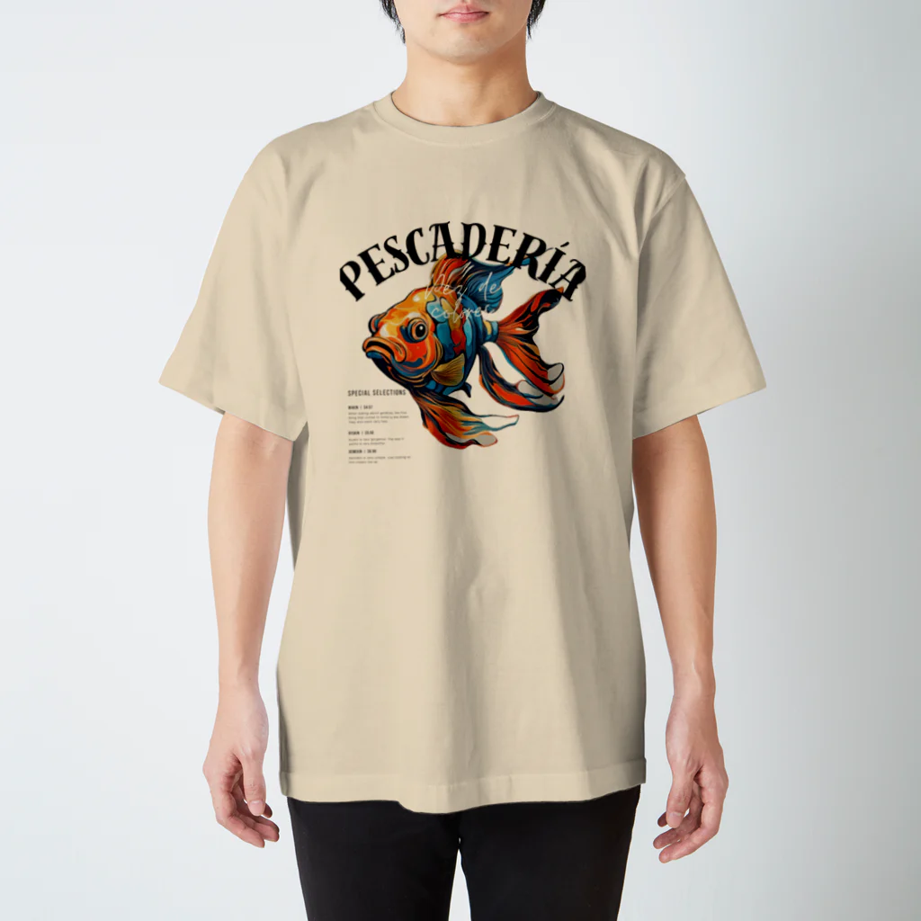 北仲ぐみのモザイク金魚　文字あり Regular Fit T-Shirt