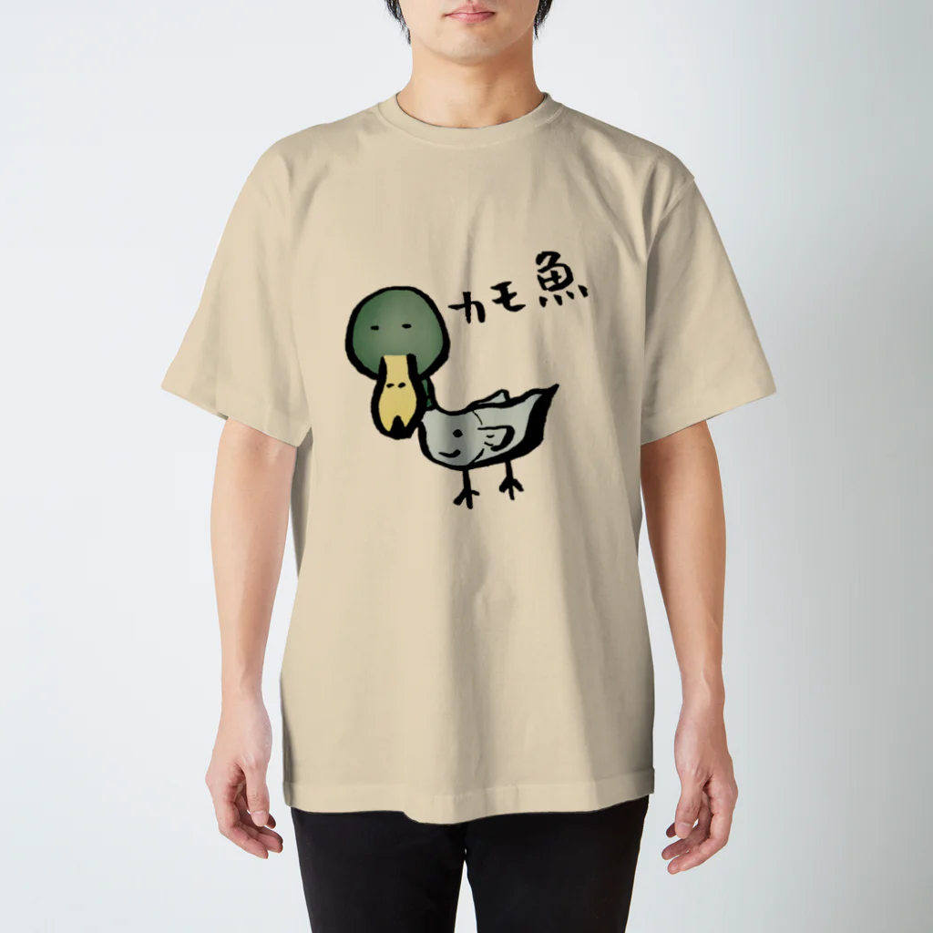 morino_hanaのカモ魚 Regular Fit T-Shirt