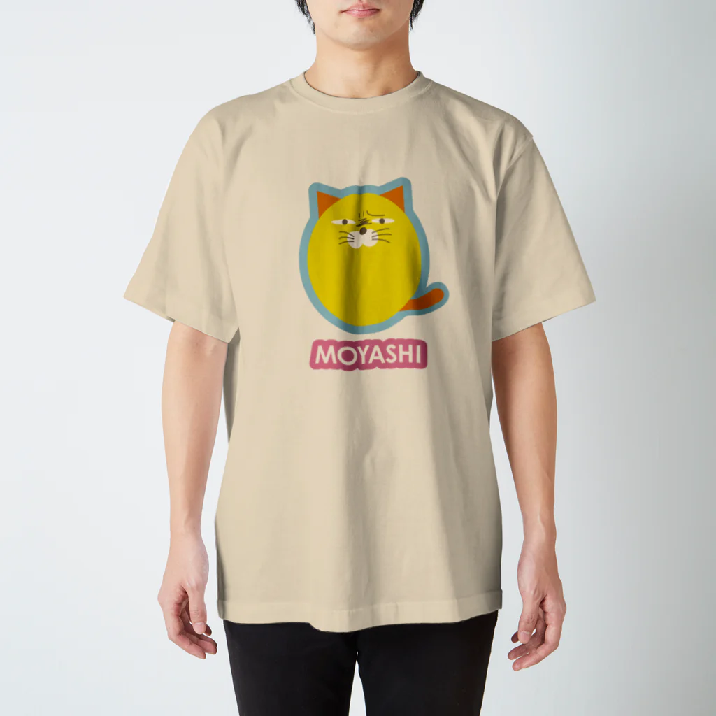 mo=kaのMOYASHI Yellow Regular Fit T-Shirt