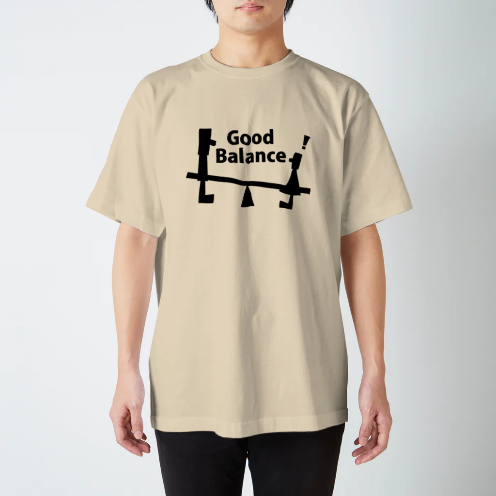 おしゃれなロゴT-utaneのGood Balance Regular Fit T-Shirt