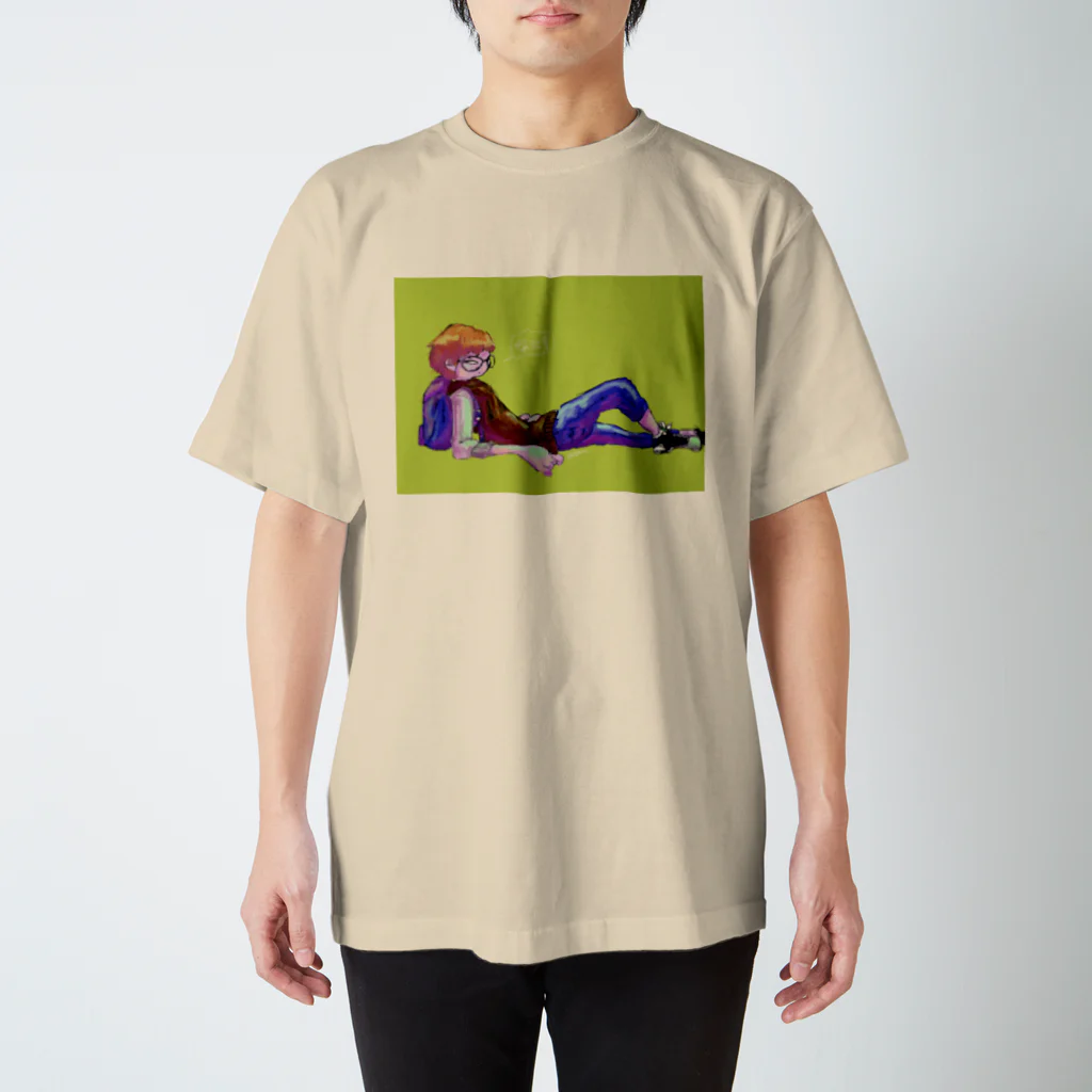 箱の猫の生意気メガネ Regular Fit T-Shirt