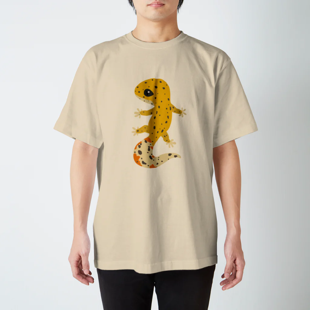 しっぽ王国のヒョウモントカゲモドキ Regular Fit T-Shirt