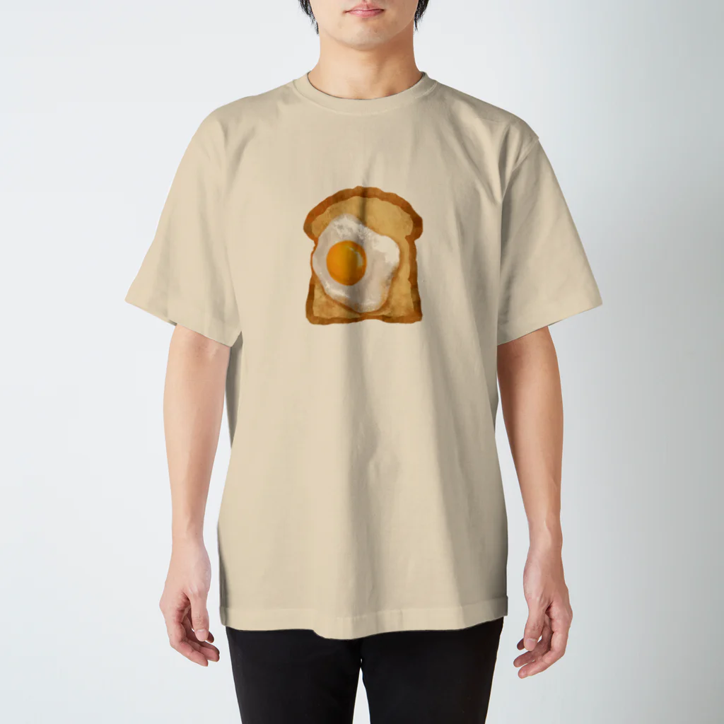 うーぴーの目玉焼きトースト Regular Fit T-Shirt