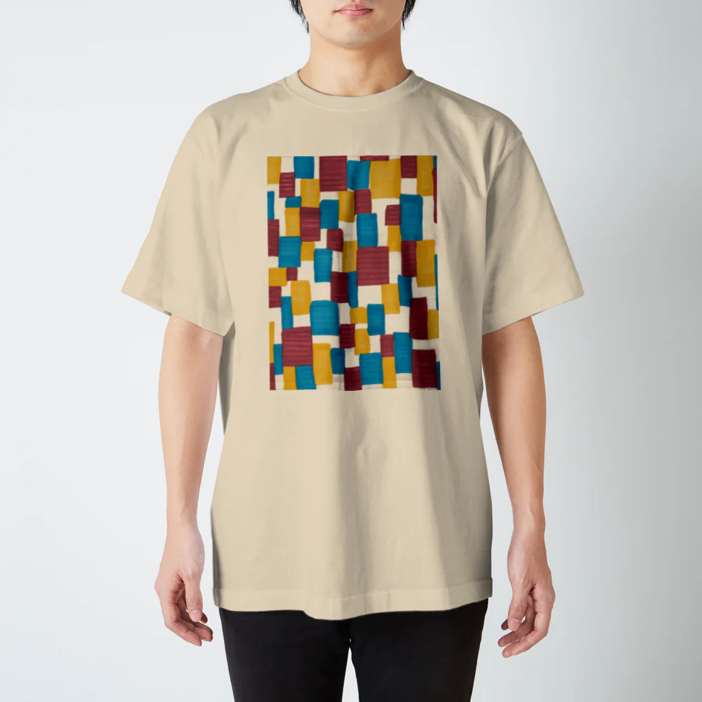 ◆◇◆◇◆◇◆のしかく＿ブロック スタンダードTシャツ