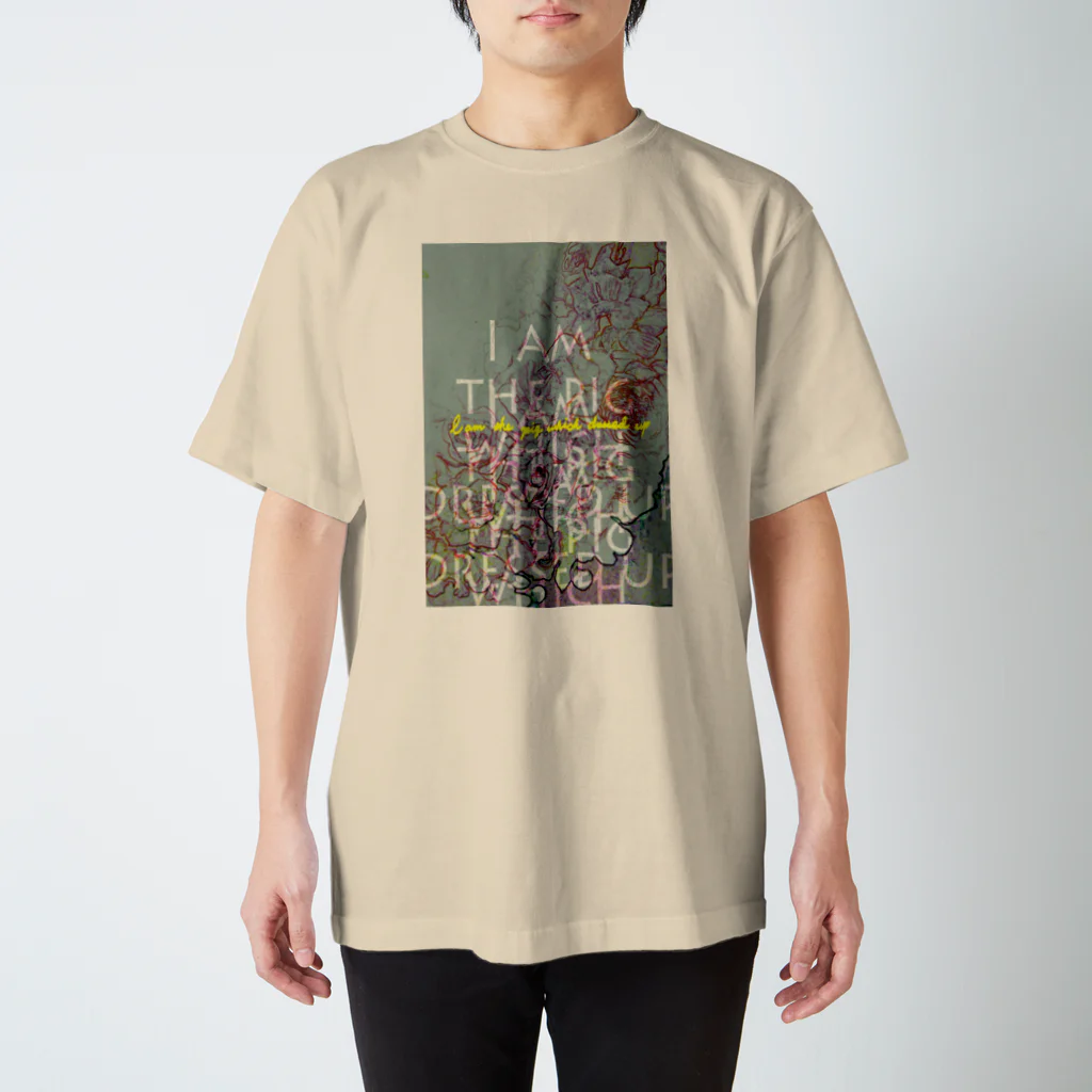 綾那のモチーフ：バラ Regular Fit T-Shirt