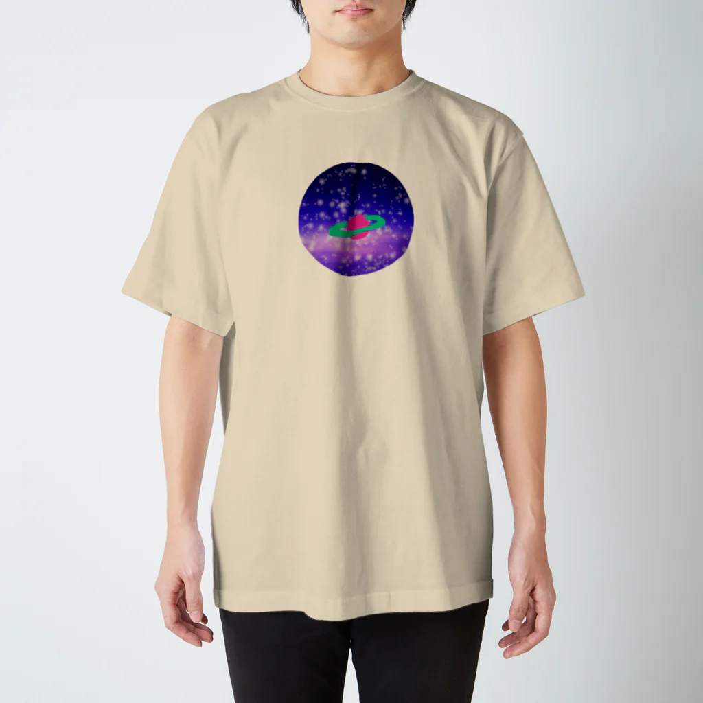 ちよこのださかわ宇宙/まる スタンダードTシャツ