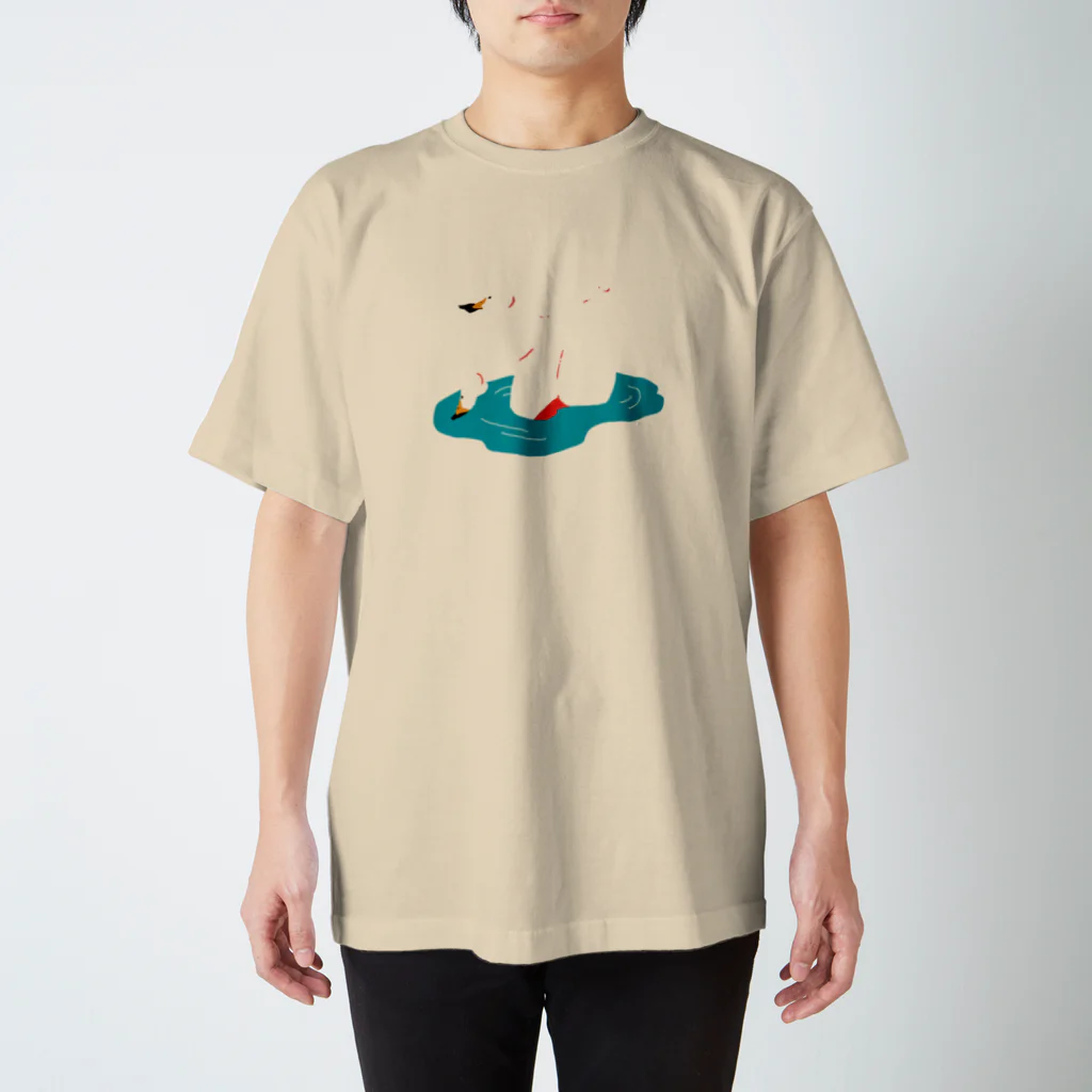 dotten kaimeiのシンクロSWAN スタンダードTシャツ