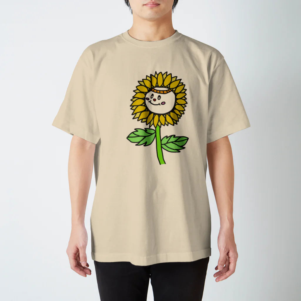 手描きＴシャツ seethesunのひまわりさん Regular Fit T-Shirt