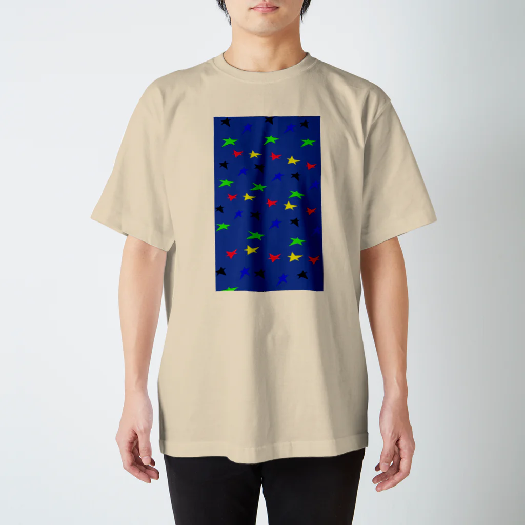 ナントカの星柄 スタンダードTシャツ