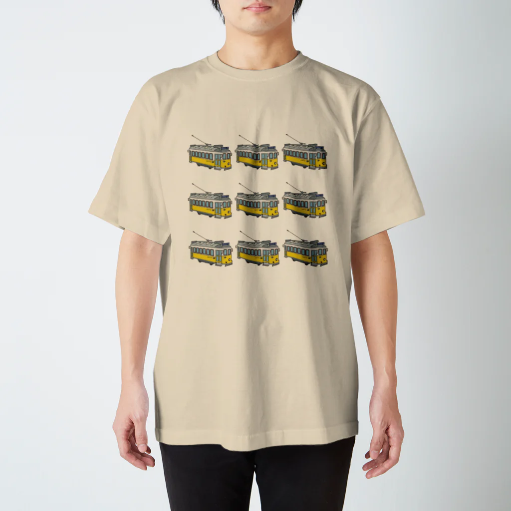 らぴの堂のリスボントラム•パターン Regular Fit T-Shirt