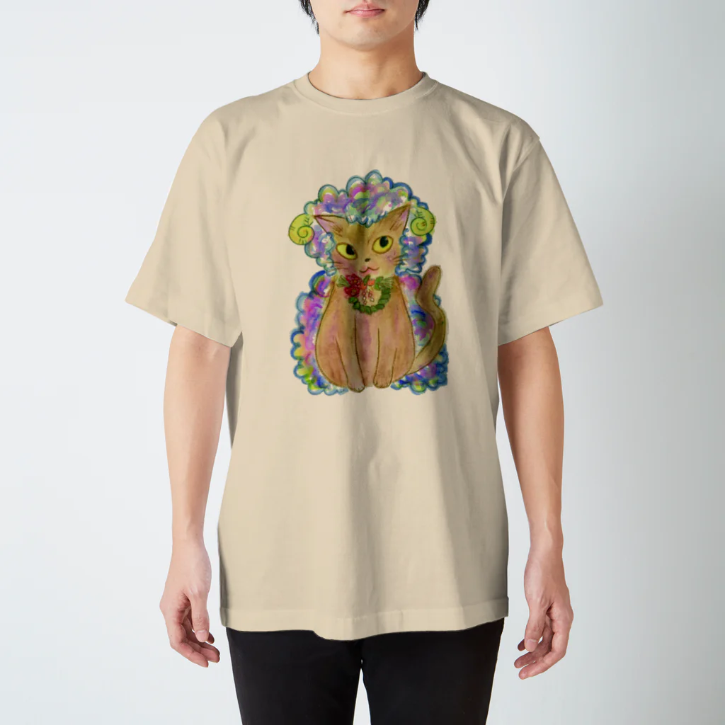 Ampriferのひつじねこ Regular Fit T-Shirt