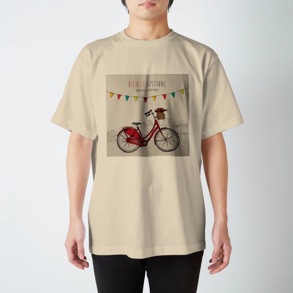 フラット（公式アカウント）のbicycle festival Regular Fit T-Shirt
