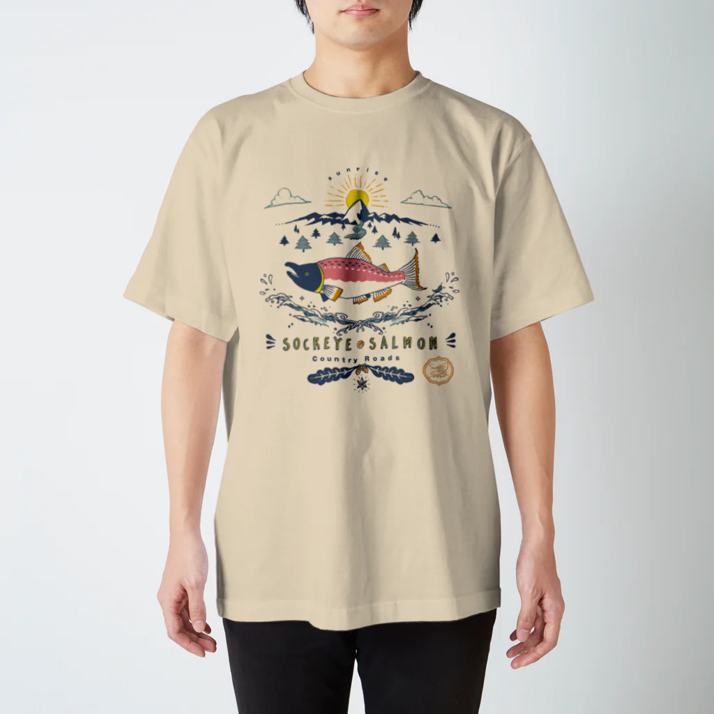 澄ノしおのベニシャケの帰還 スタンダードTシャツ