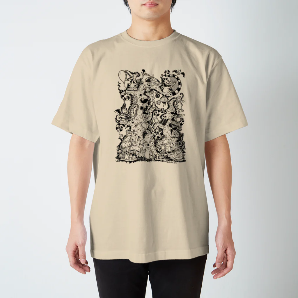 yoc(よっく)のツリーブルース Regular Fit T-Shirt