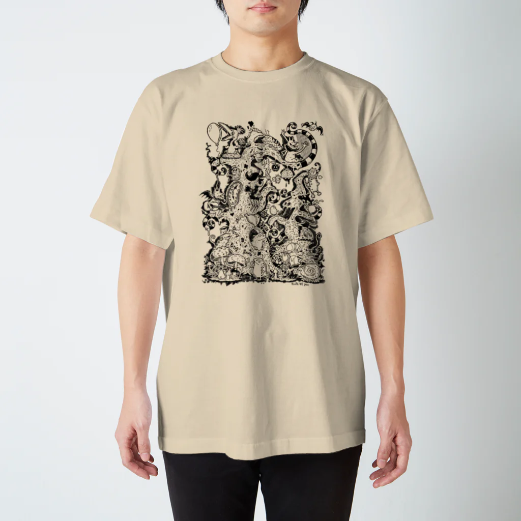 yoc(よっく)のツリーブルース スタンダードTシャツ