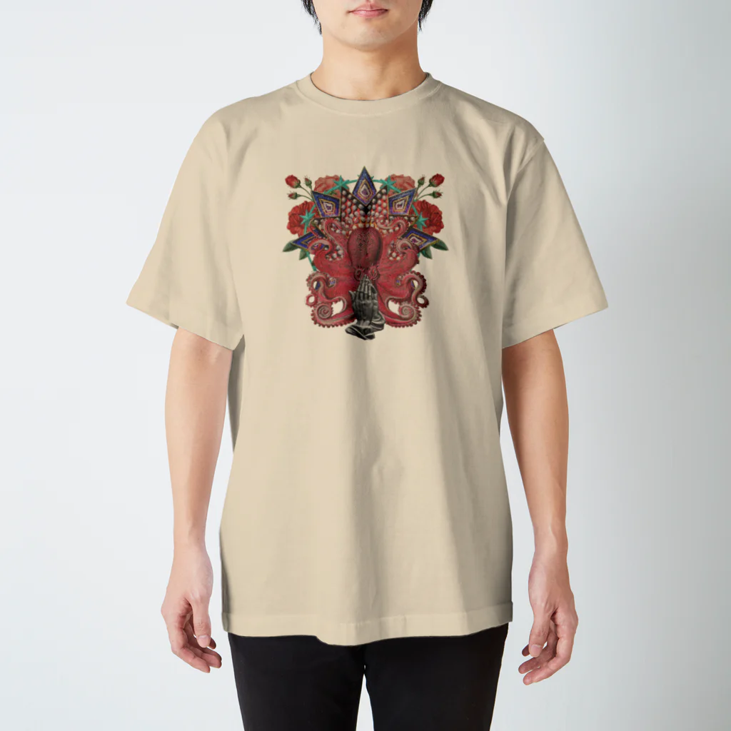 meemのたこ信仰 Regular Fit T-Shirt