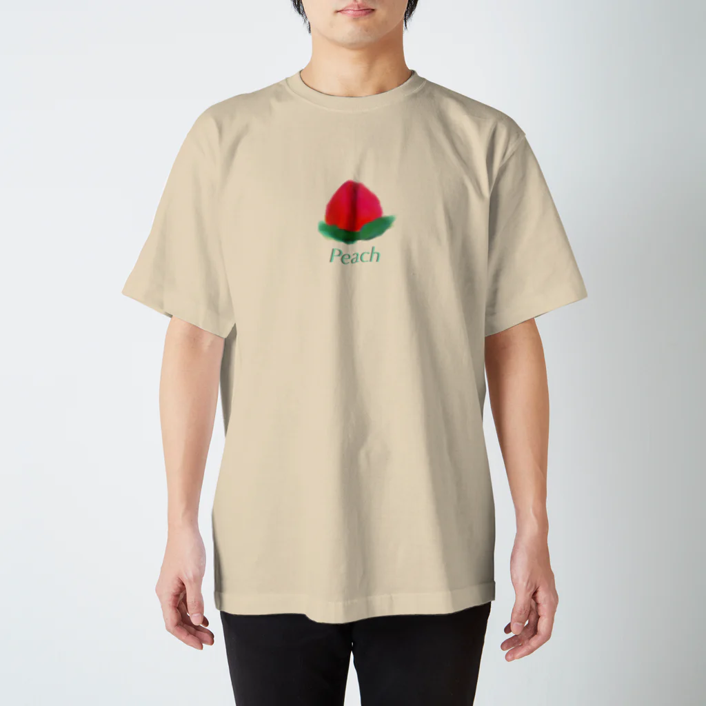 caca 🦜🥭の9月のPeach スタンダードTシャツ