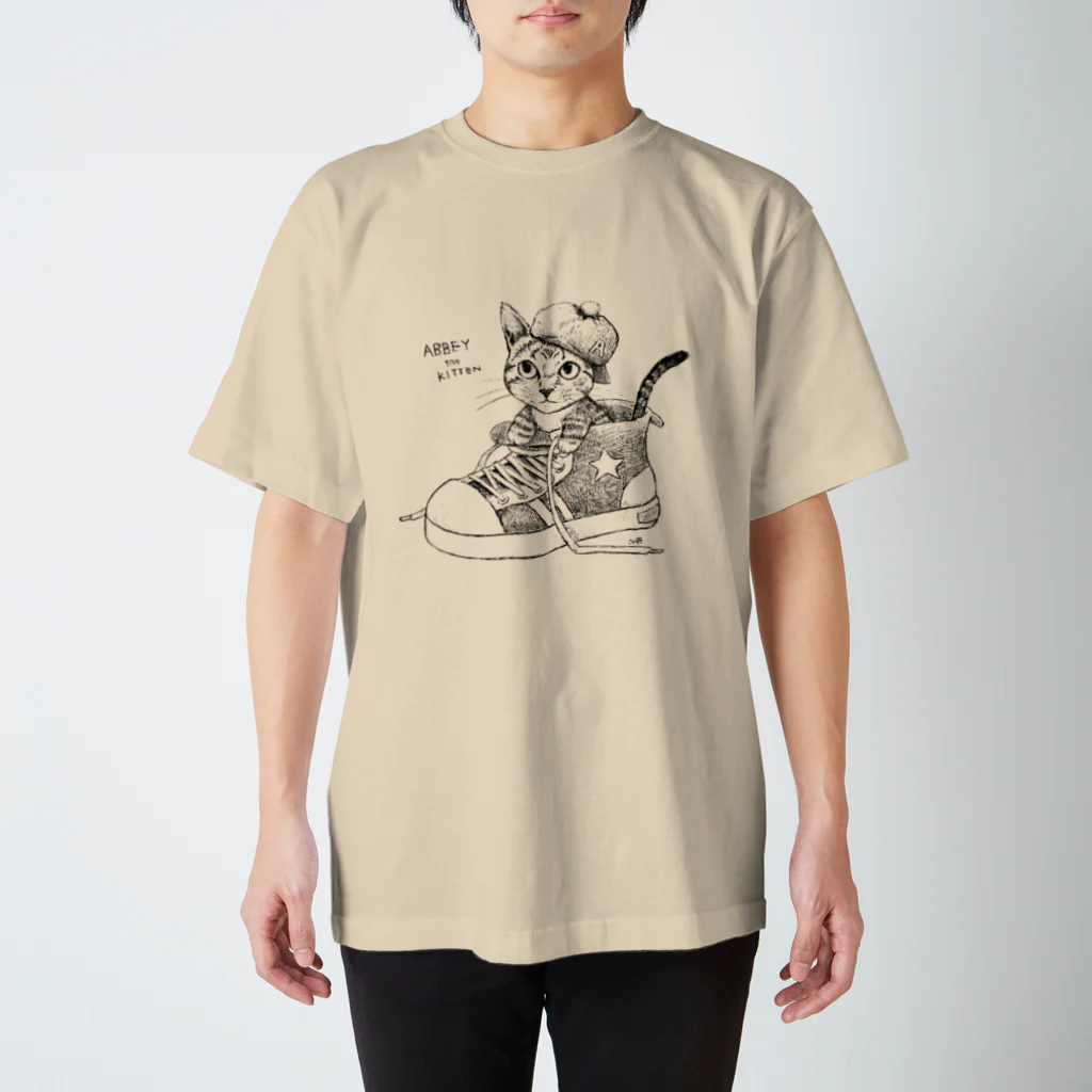 abbeymama75 の子猫のアビーさん スタンダードTシャツ