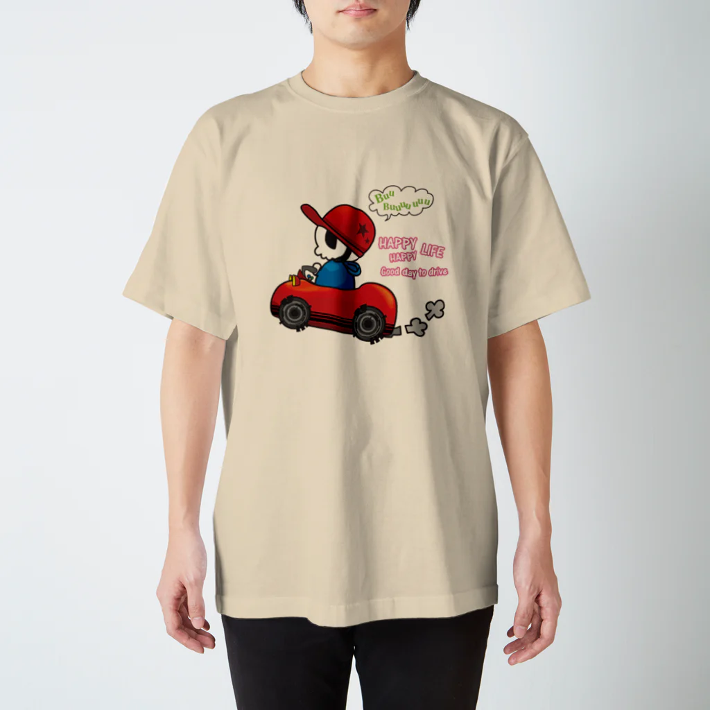 CUBIC ITEMのHappy Drive Life スタンダードTシャツ