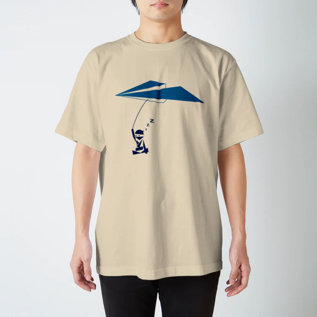 なつみ工房の紙飛行機の術 スタンダードTシャツ