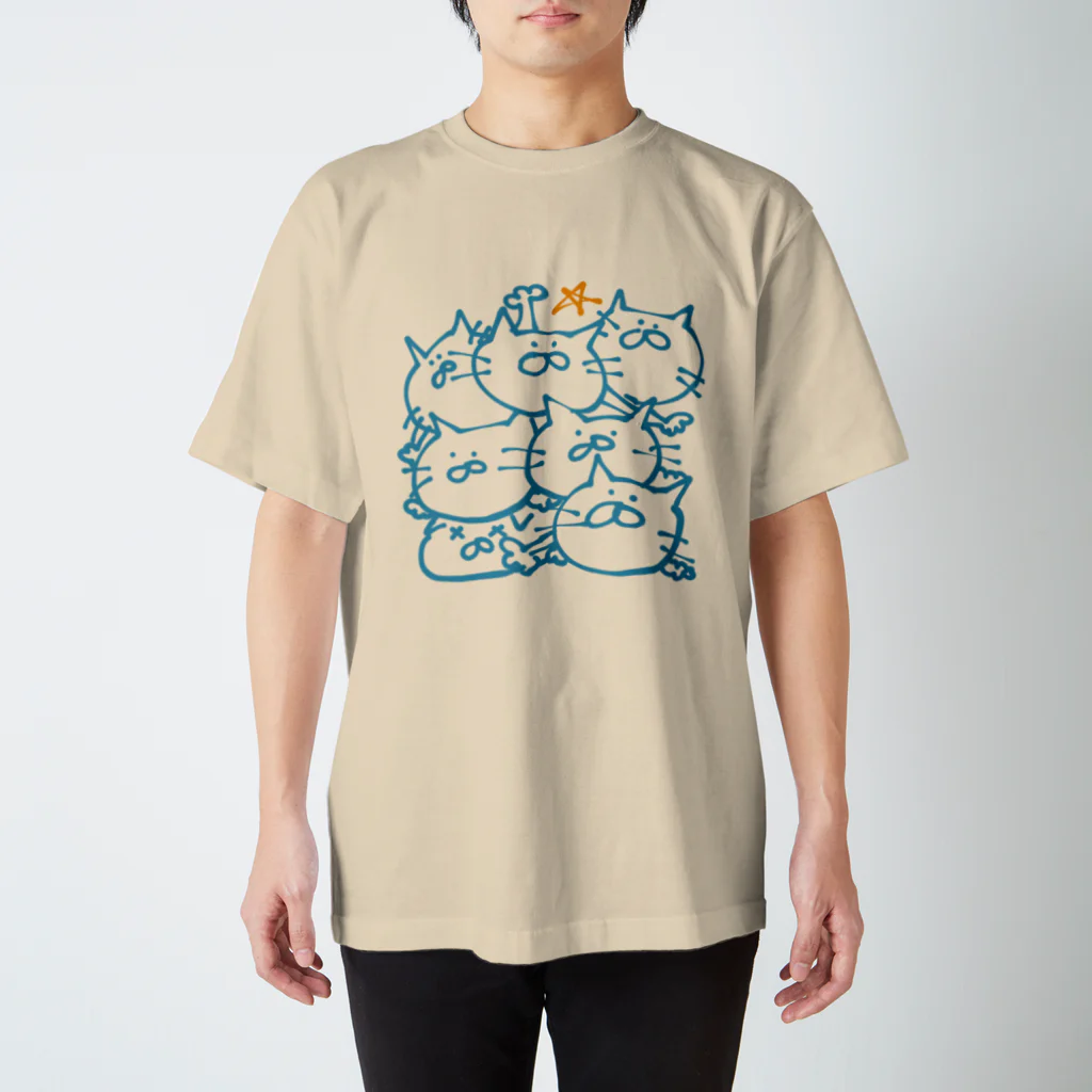 甘味屋のつみねこ スタンダードTシャツ