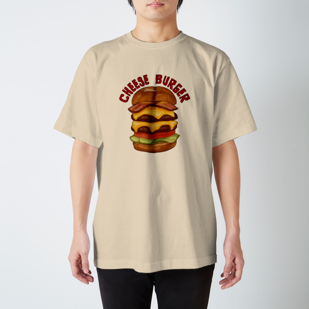 すとろべりーガムFactoryのチーズバーガー Regular Fit T-Shirt