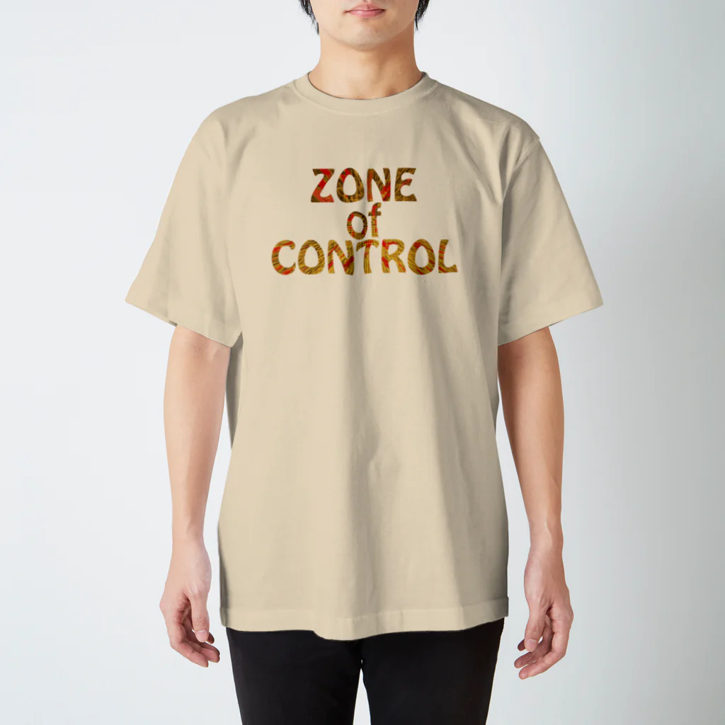 BE UPWARDのZONE OF CONTROL スタンダードTシャツ