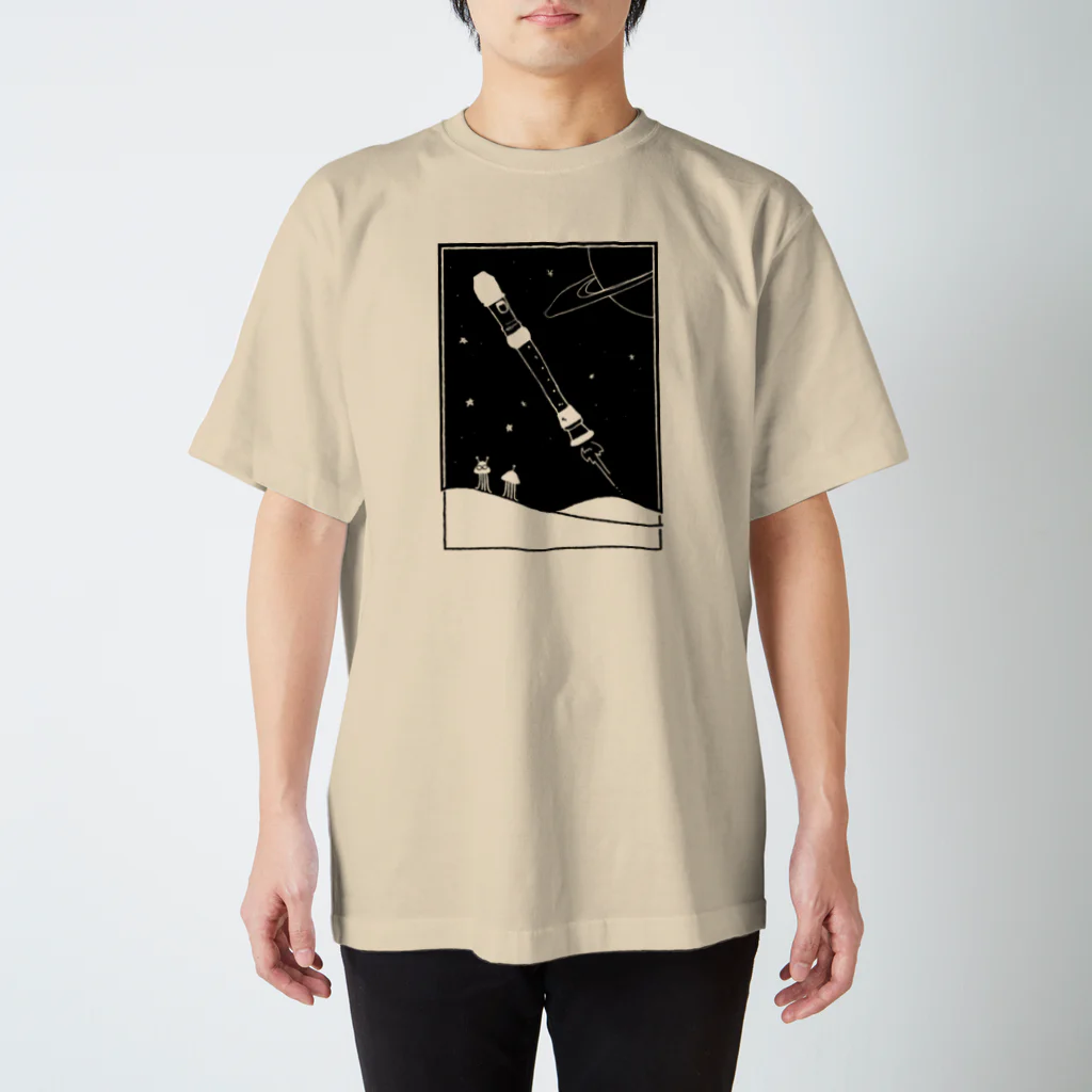 Nakasako's shopのリコーダー星人 スタンダードTシャツ