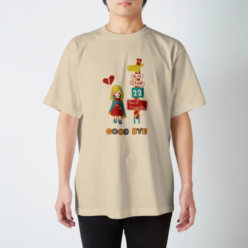 kagita1031のキリンバスストップ Regular Fit T-Shirt