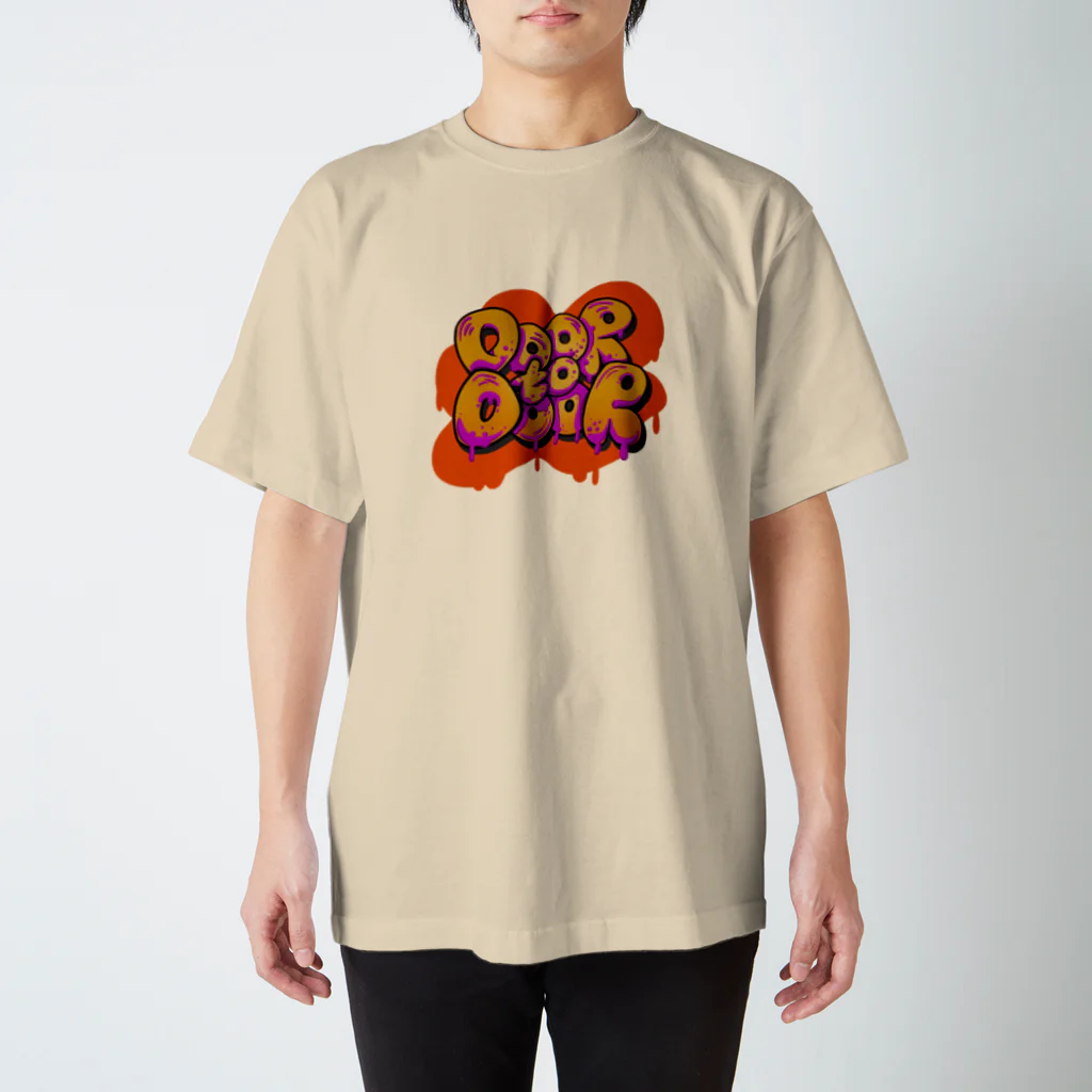 スロータイプ書店 Slowtype BooksのDOOR to DOOR ドアトゥドア 007 スタンダードTシャツ