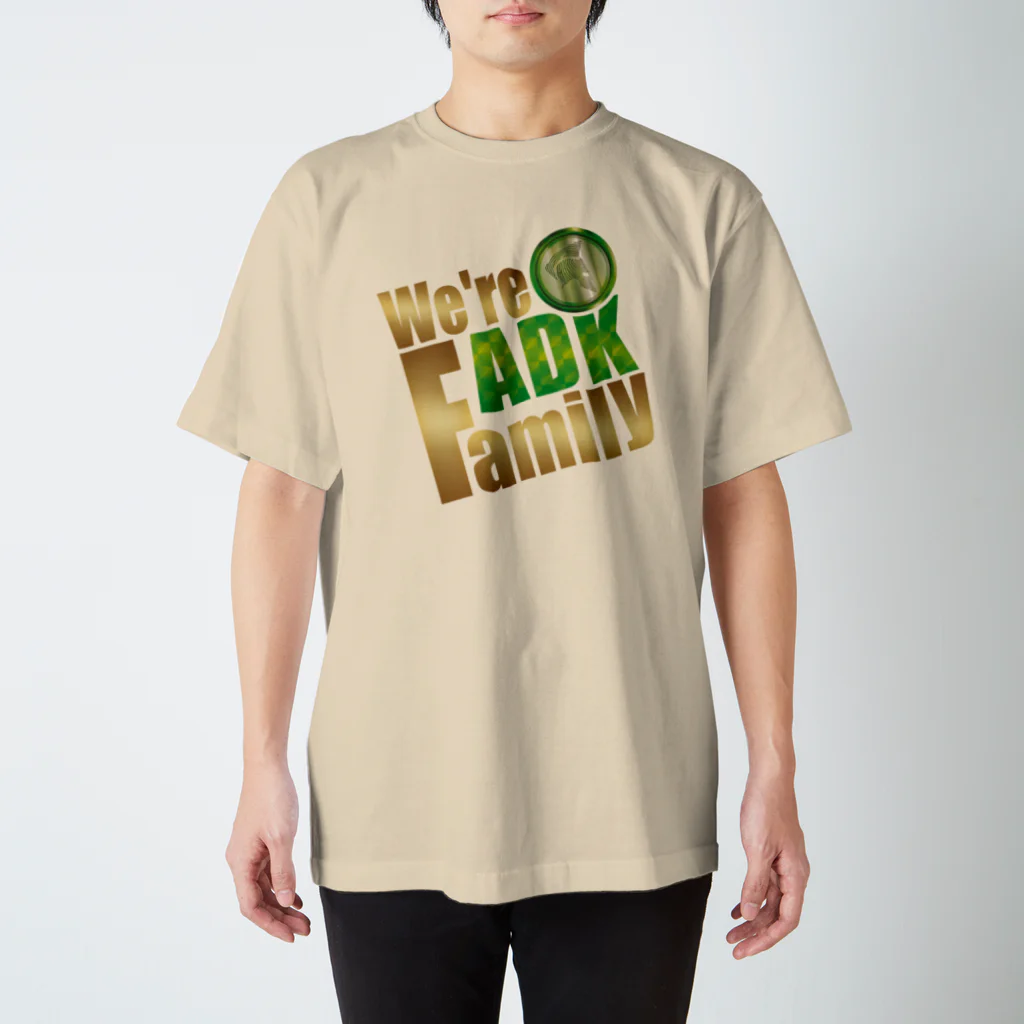 【仮想通貨】ADKグッズ専門店 のWe're ADK family スタンダードTシャツ
