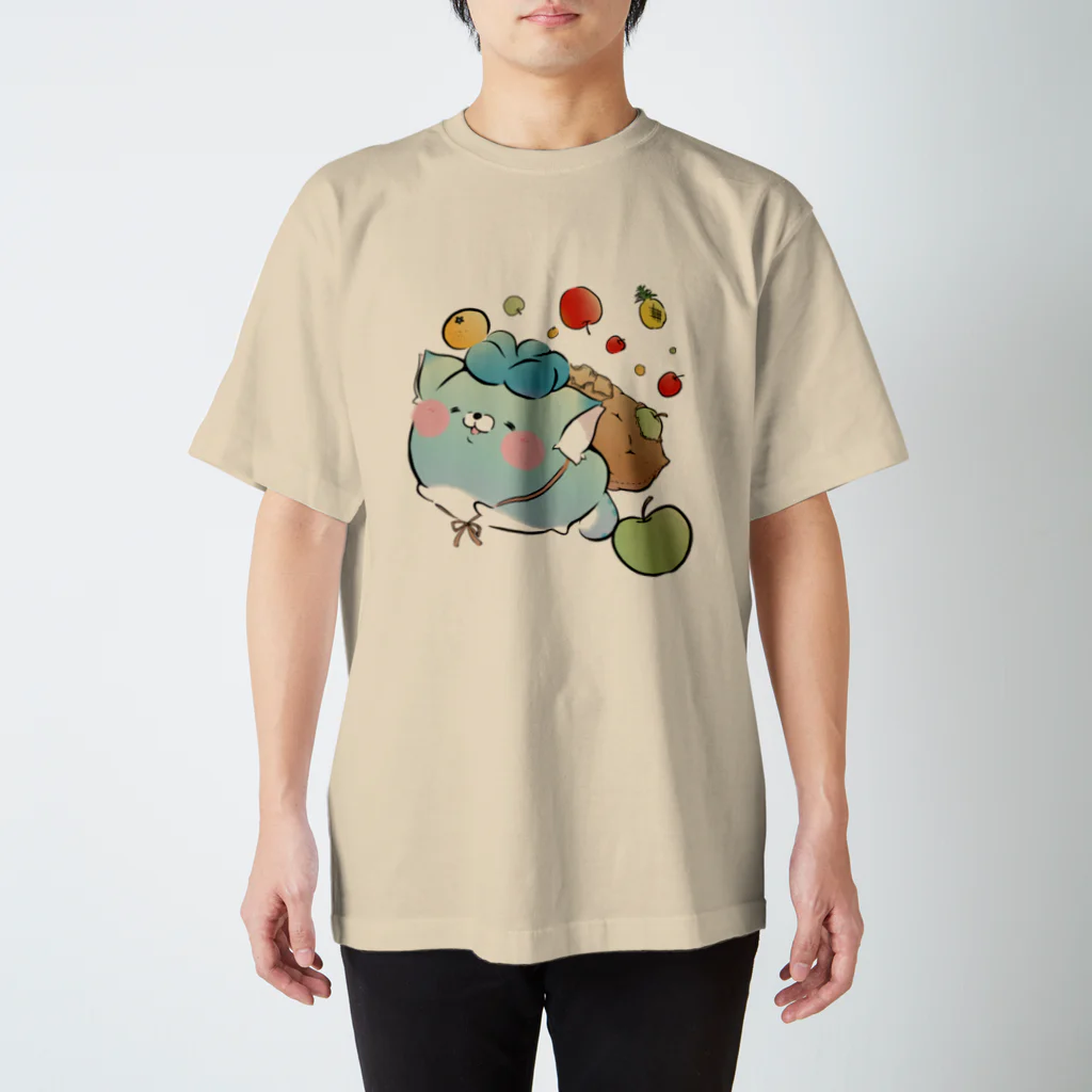 じんねこショップのお出かけじんねこ Regular Fit T-Shirt