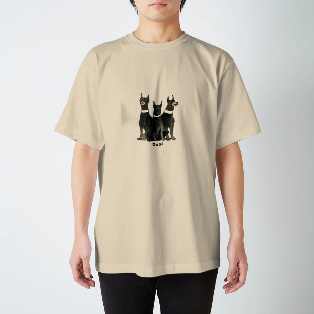 8＿moriのdogs スタンダードTシャツ