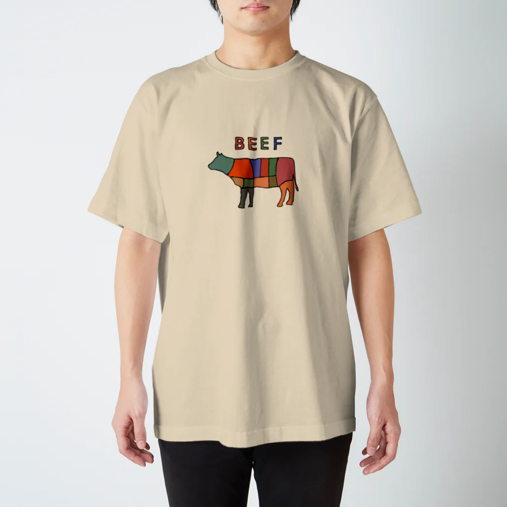 manabiyaの肉の部位 Regular Fit T-Shirt