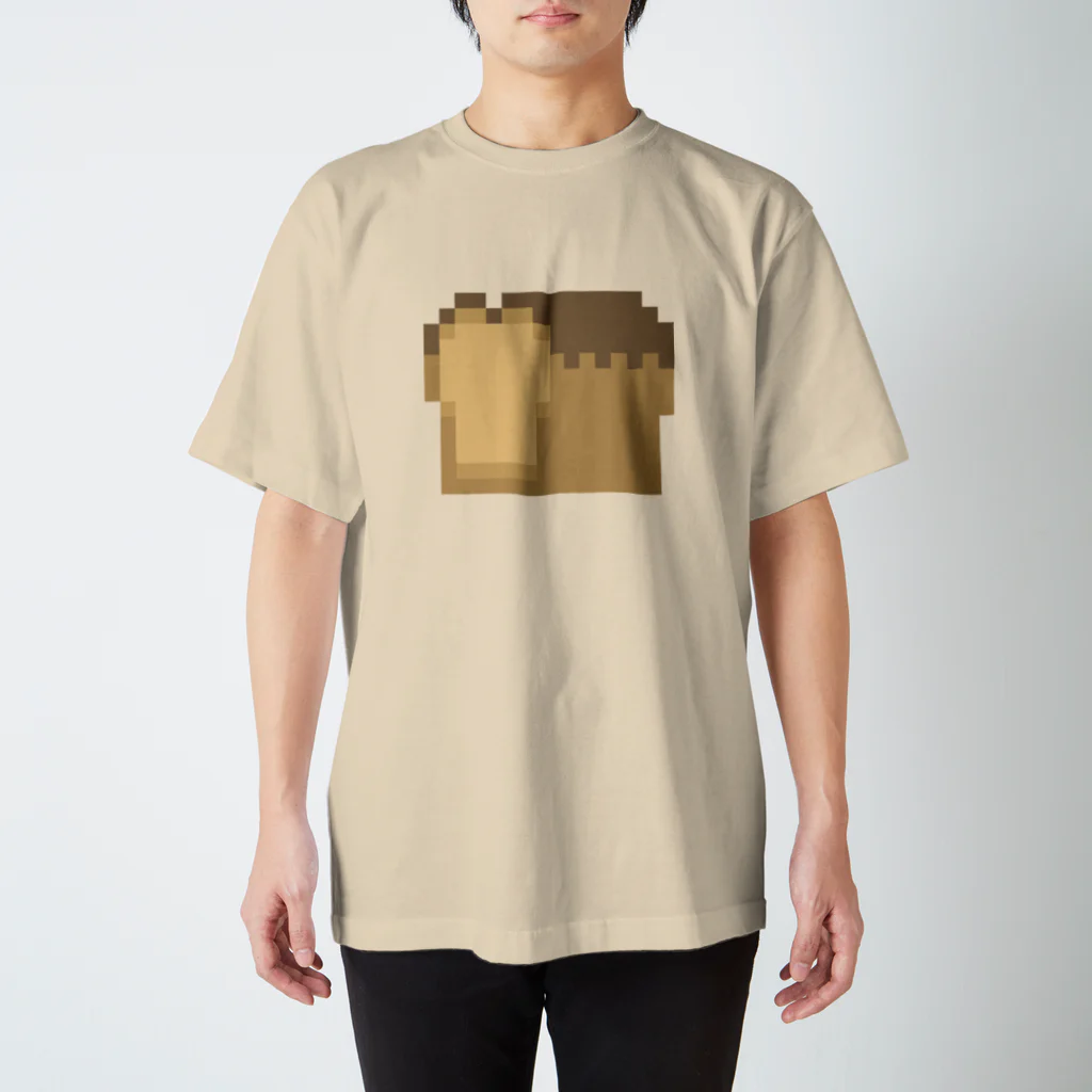 ぽたぽたやのドットパン 食パン Regular Fit T-Shirt