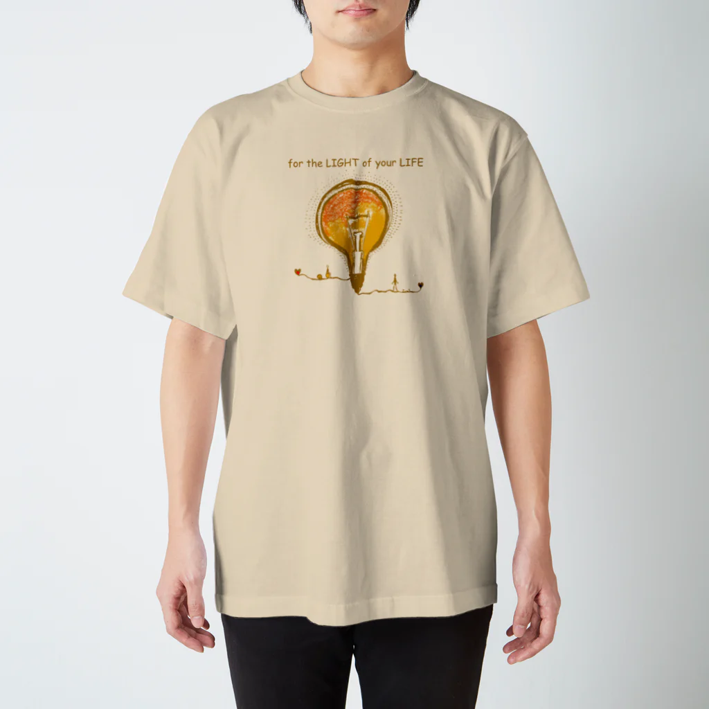 Jun1works(ジュンイチワークス)のfor the LIGHT of your LIFE Regular Fit T-Shirt