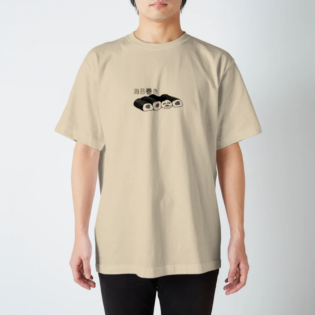 蓮根のシュールな海苔巻き Regular Fit T-Shirt