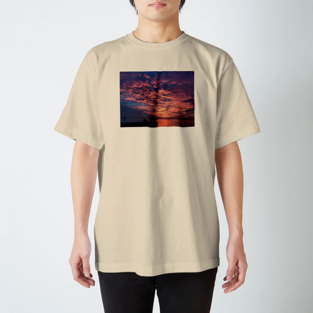 Shinの夕焼け Regular Fit T-Shirt