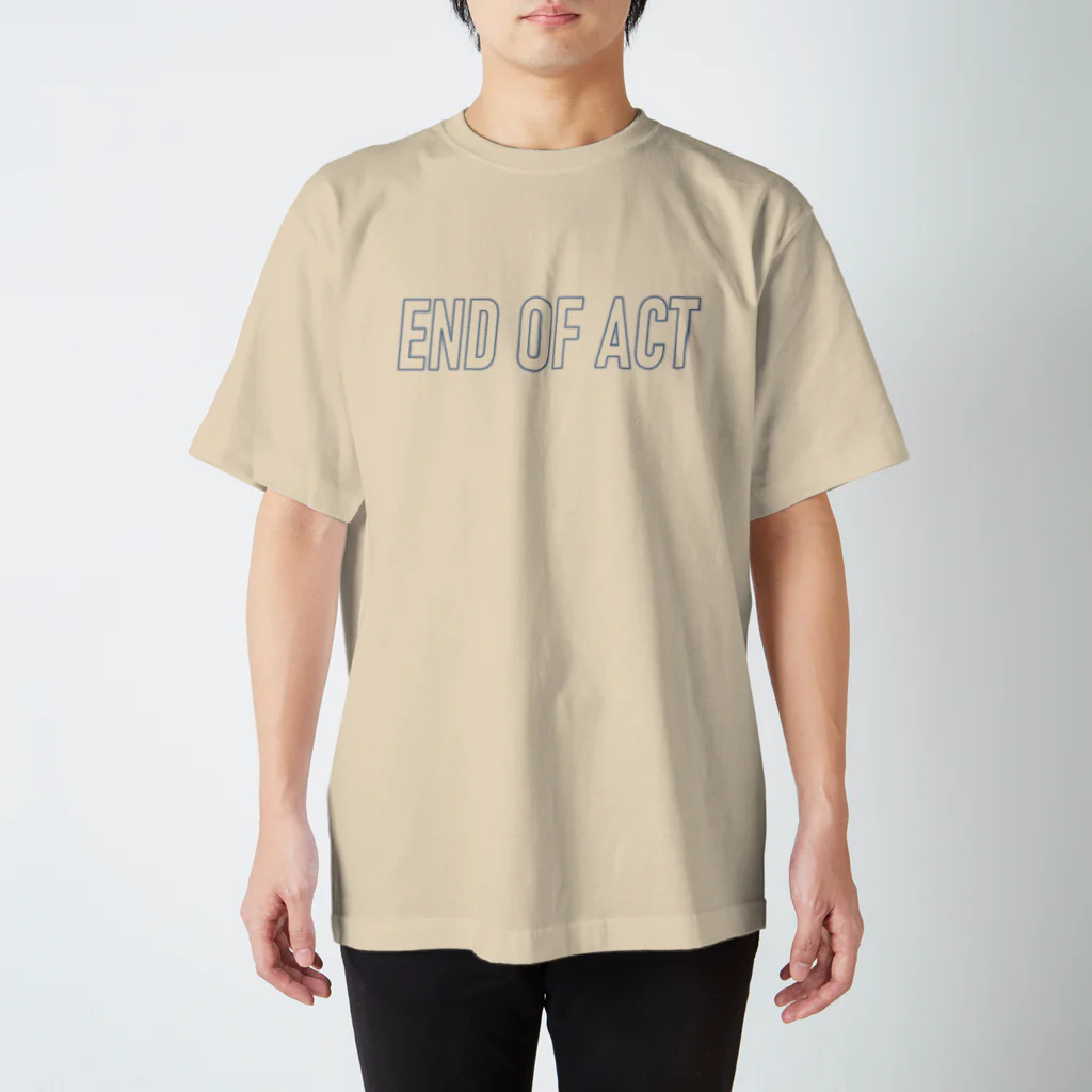 macci makerのEND OF ACT macci Regular Fit T-Shirt