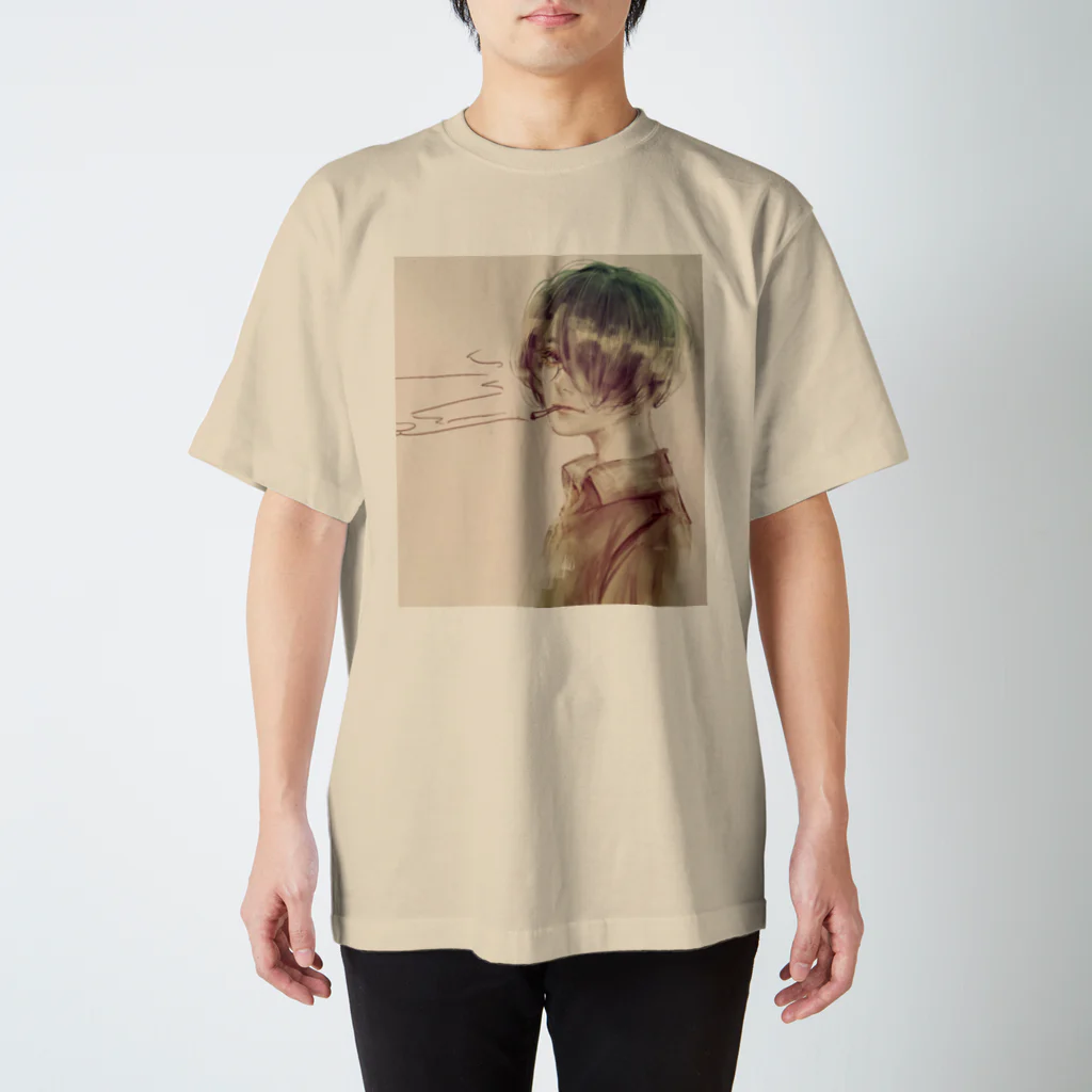 渡井 ももすけのGlasses Men's tシャツ スタンダードTシャツ